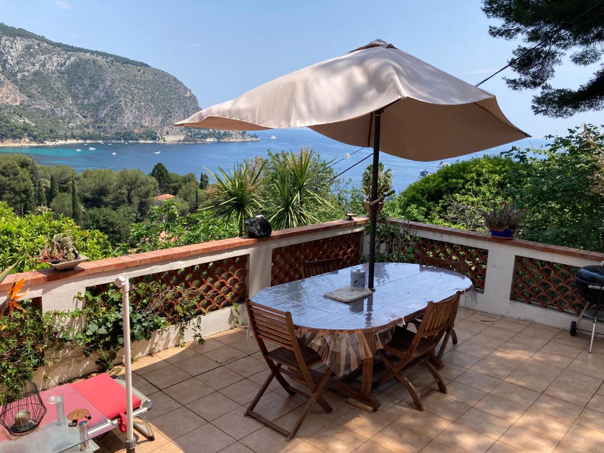 Appartement Independant Dans Villa Eze Bord De Mer Dış mekan fotoğraf